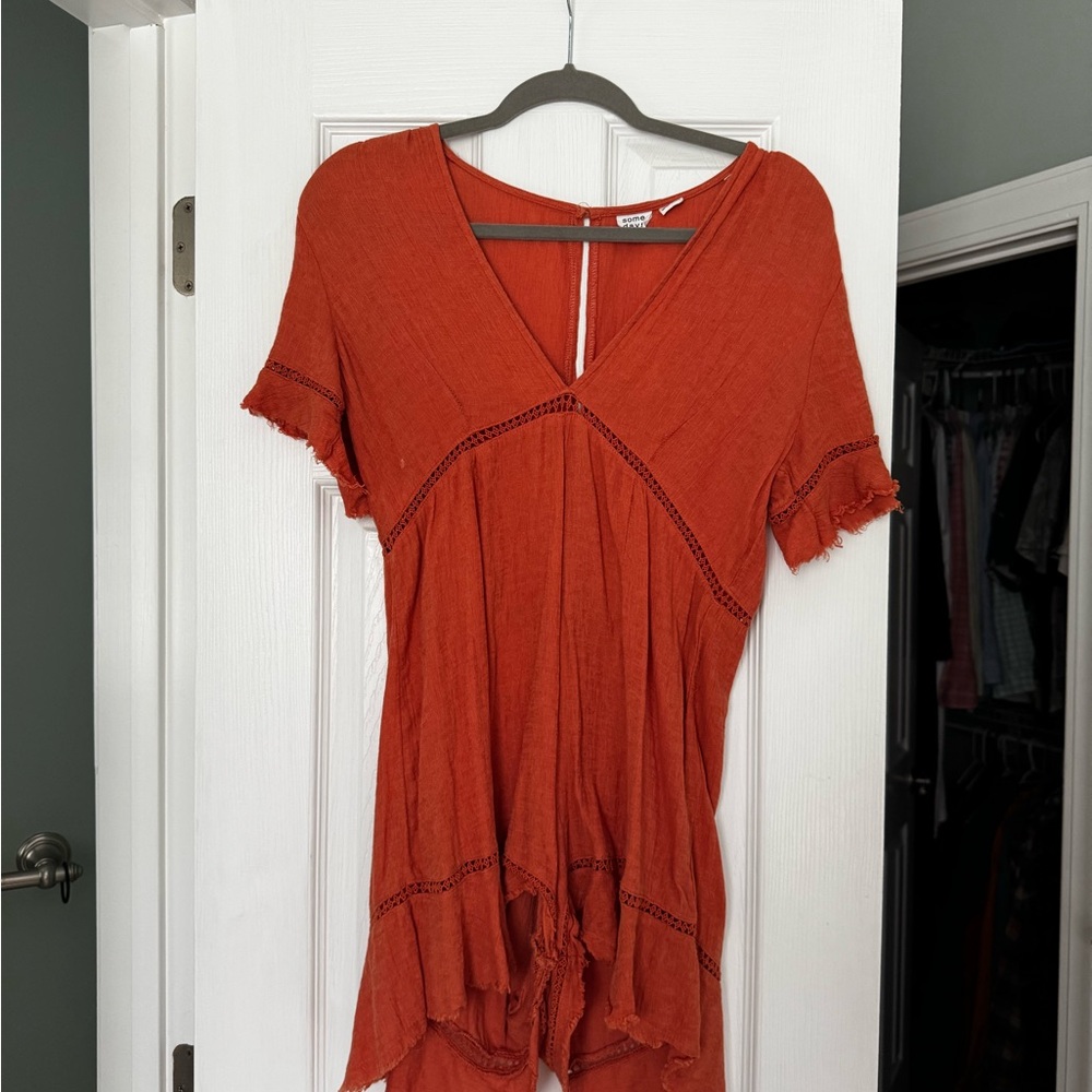 Women’s linen romper